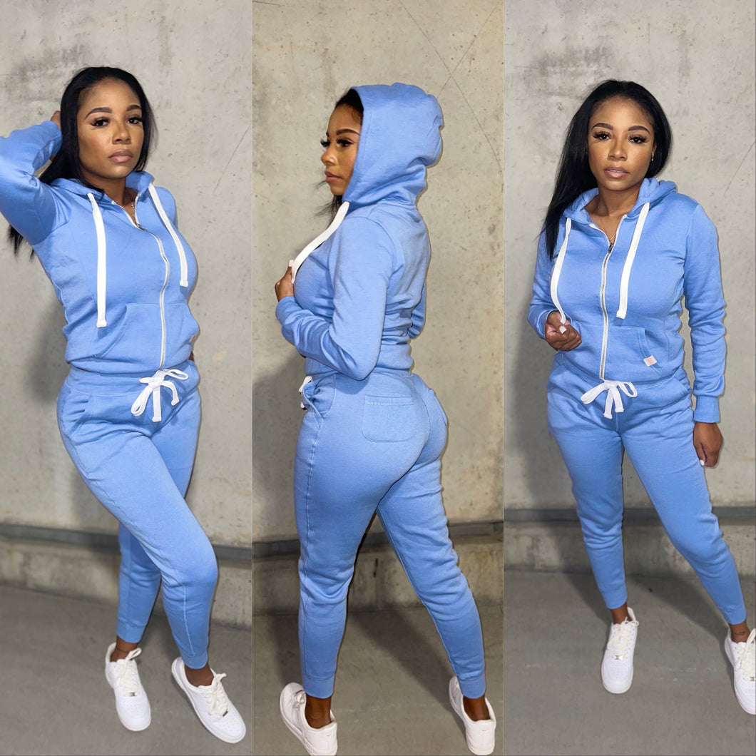 Zip up Jogging Set